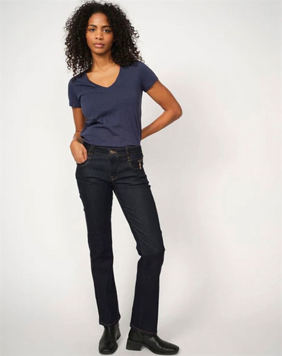 MMCarla Naomi Deluxe Jeans - Dark Blue 